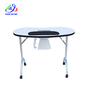 2020 Kangmei nouvelles tables de manucure de salon de manucure ventilées modernes professionnelles hotsale