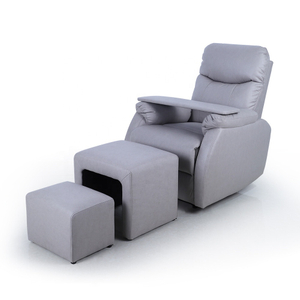 Moderne pas cher prix beauté salon de manucure salon meubles ensemble inclinable cils canapé pied Spa manucure pédicure chaise
